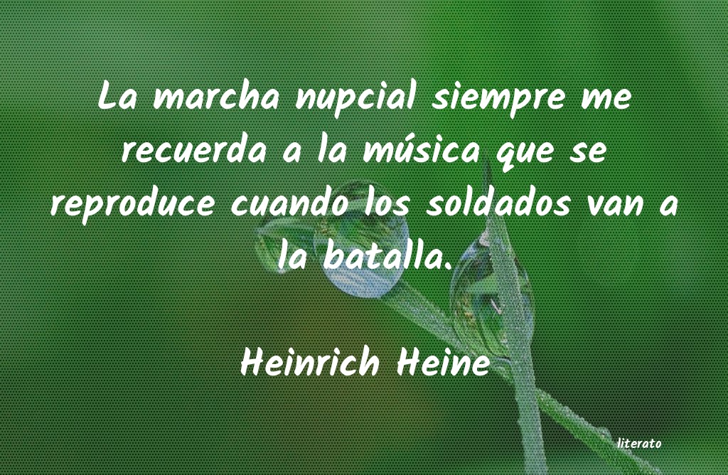 frases de Heinrich Heine