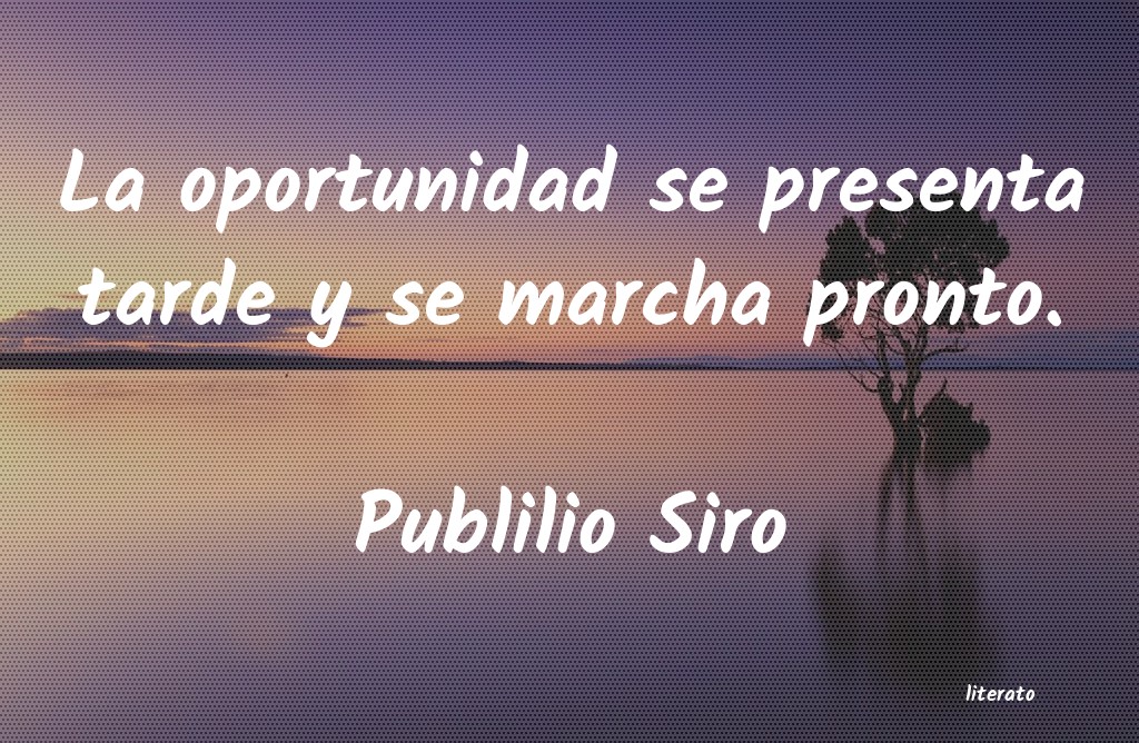 Frases de Publilio Siro