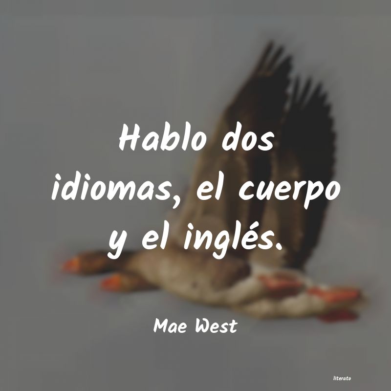 frases de Mae West