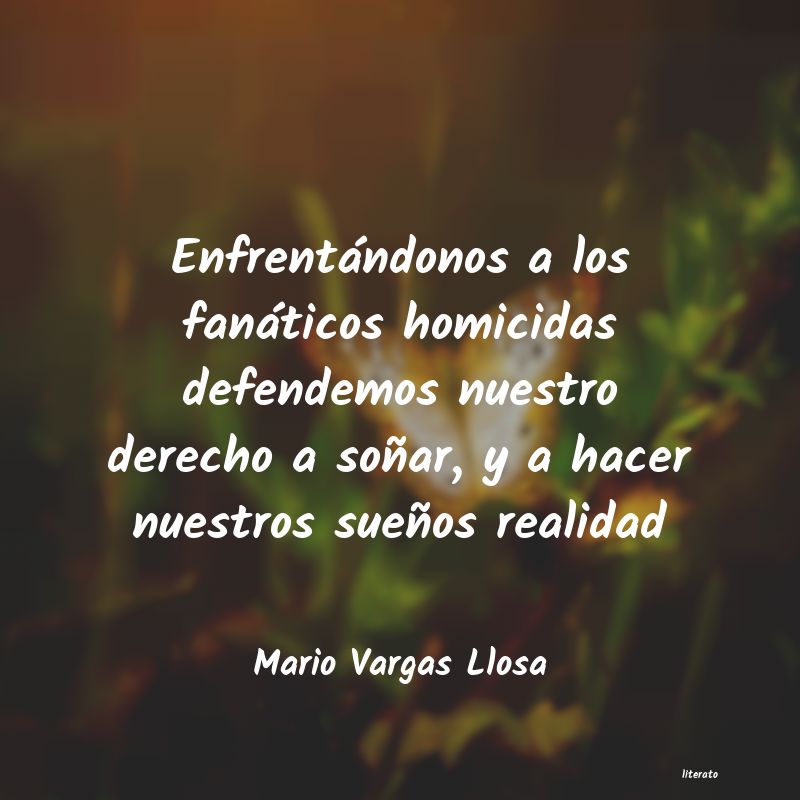 Frases de Mario Vargas Llosa