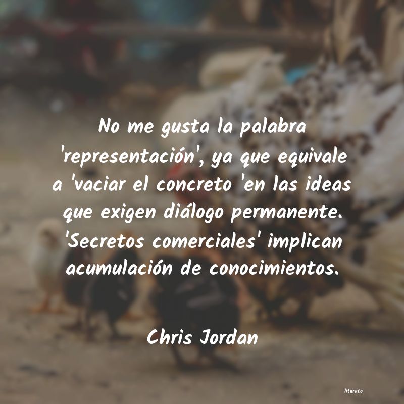 Frases de Chris Jordan