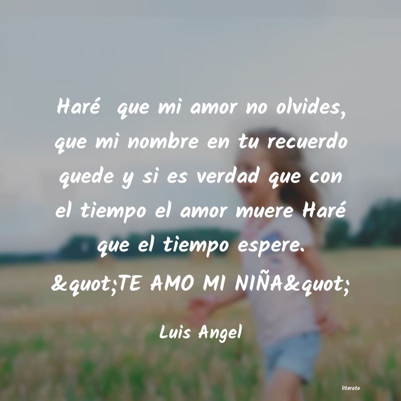 frases de Luis Angel
