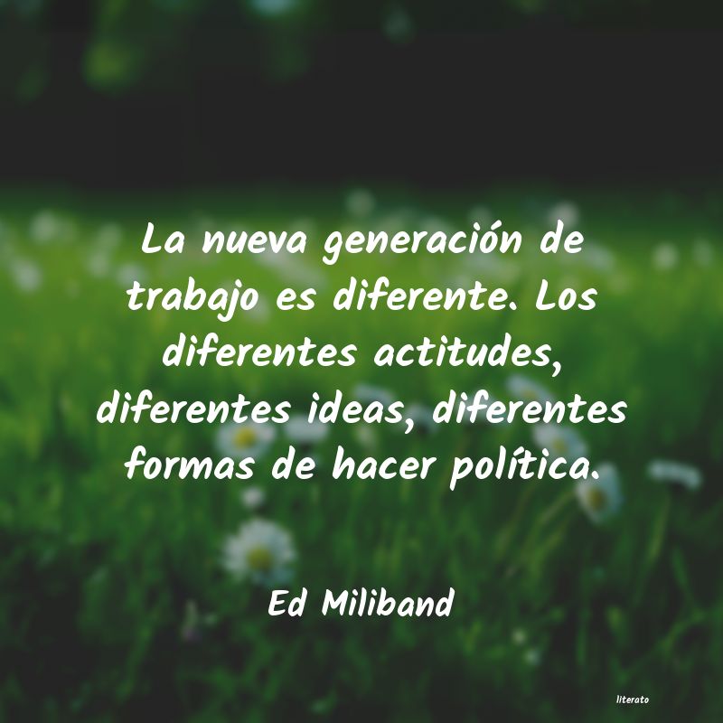 Frases de Ed Miliband