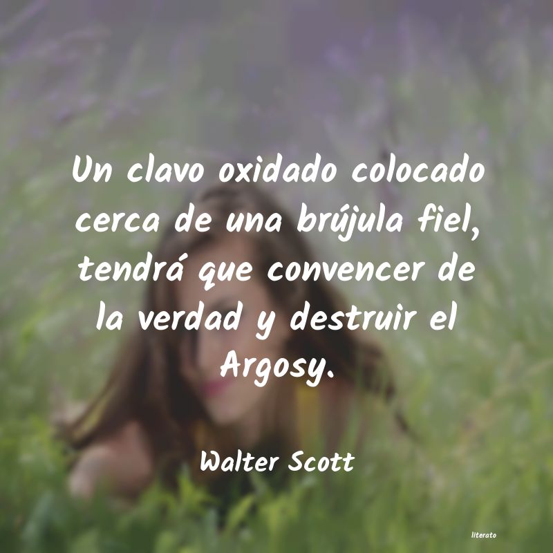 Frases de Walter Scott