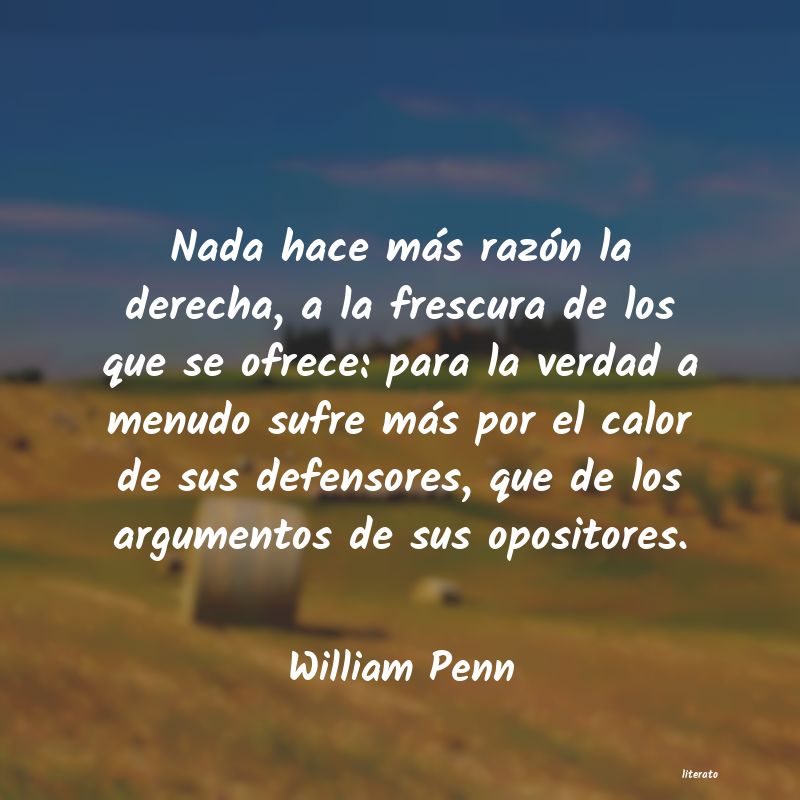 Frases de William Penn