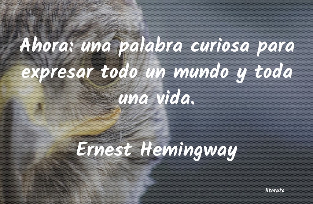 Frases de Ernest Hemingway