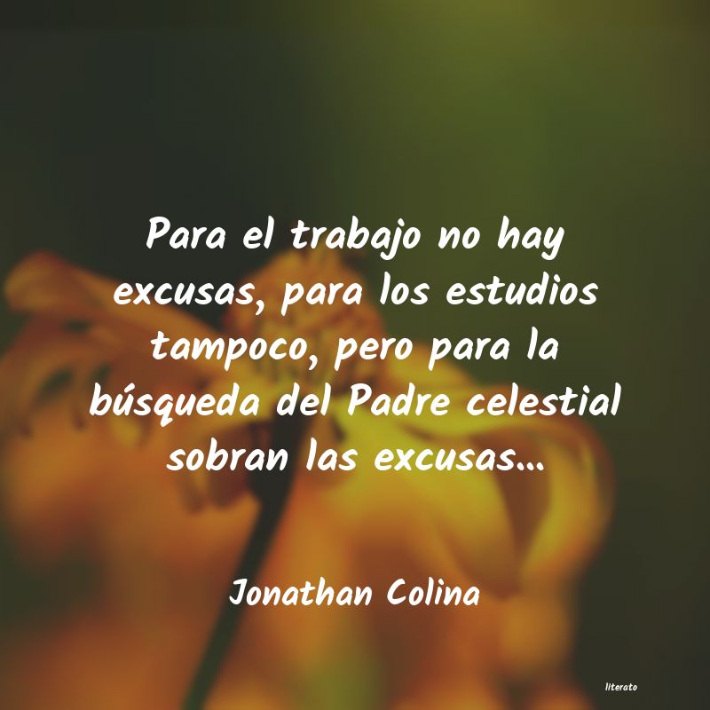 Frases de Jonathan Colina