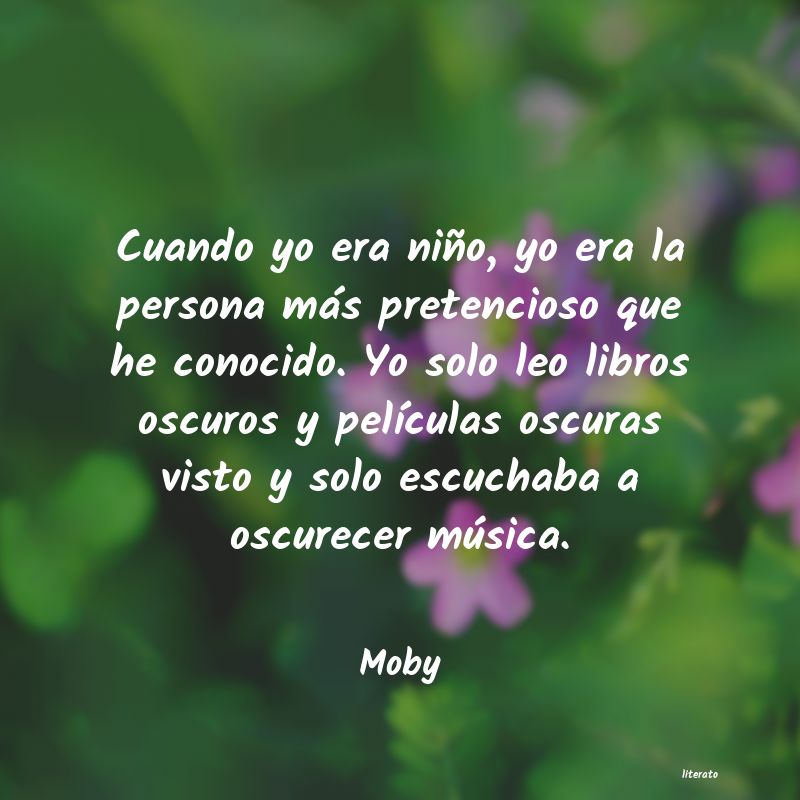 Frases de Moby