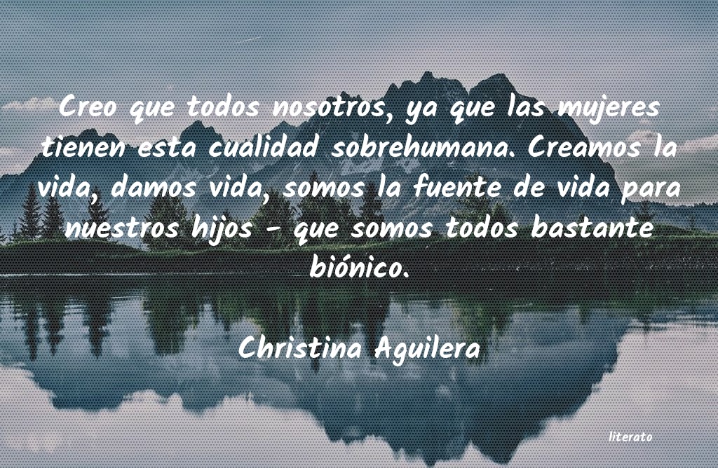 frases de Christina Aguilera
