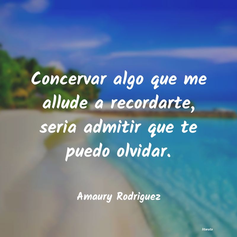 Frases de Amaury Rodriguez