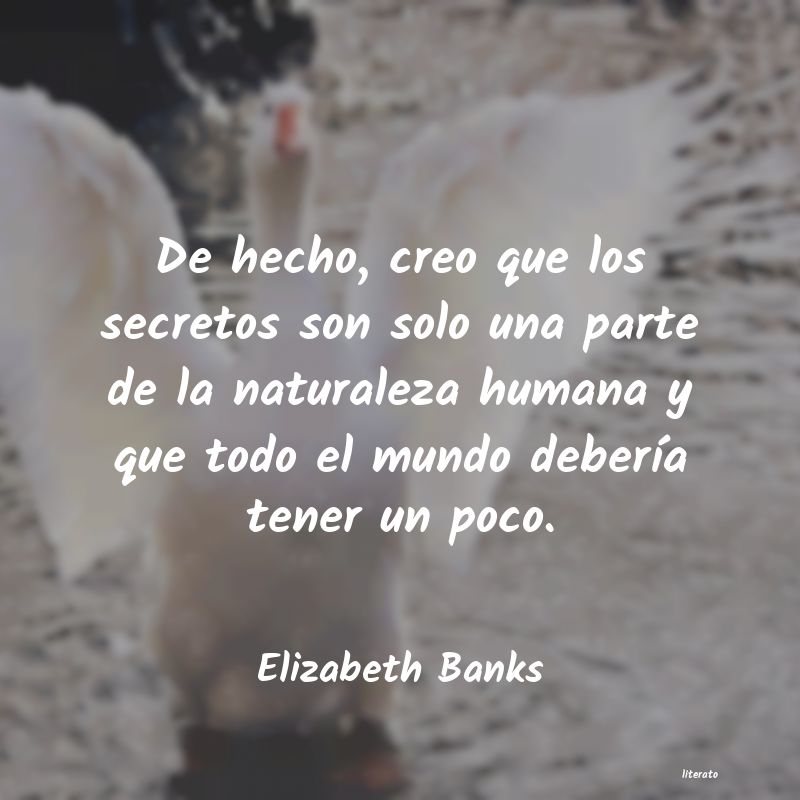 Frases de Elizabeth Banks