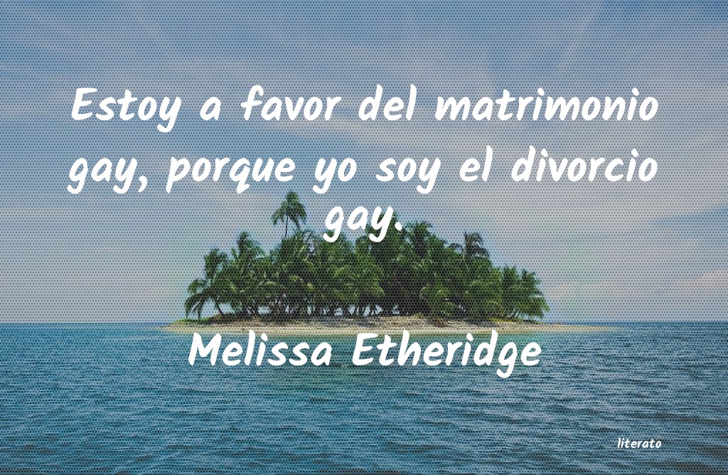 frases de Melissa Etheridge