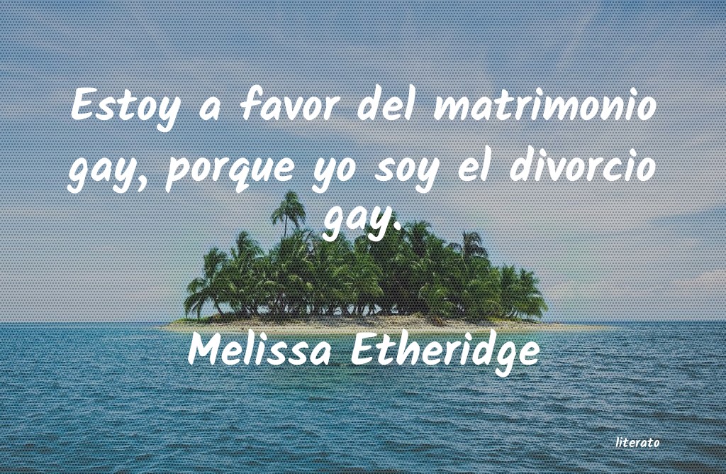 Frases de Melissa Etheridge