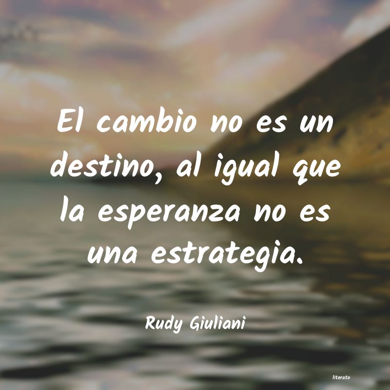 Frases de Rudy Giuliani