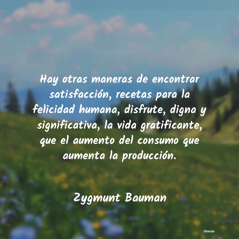 frases de Zygmunt Bauman