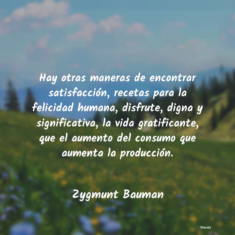 Frases de Zygmunt Bauman