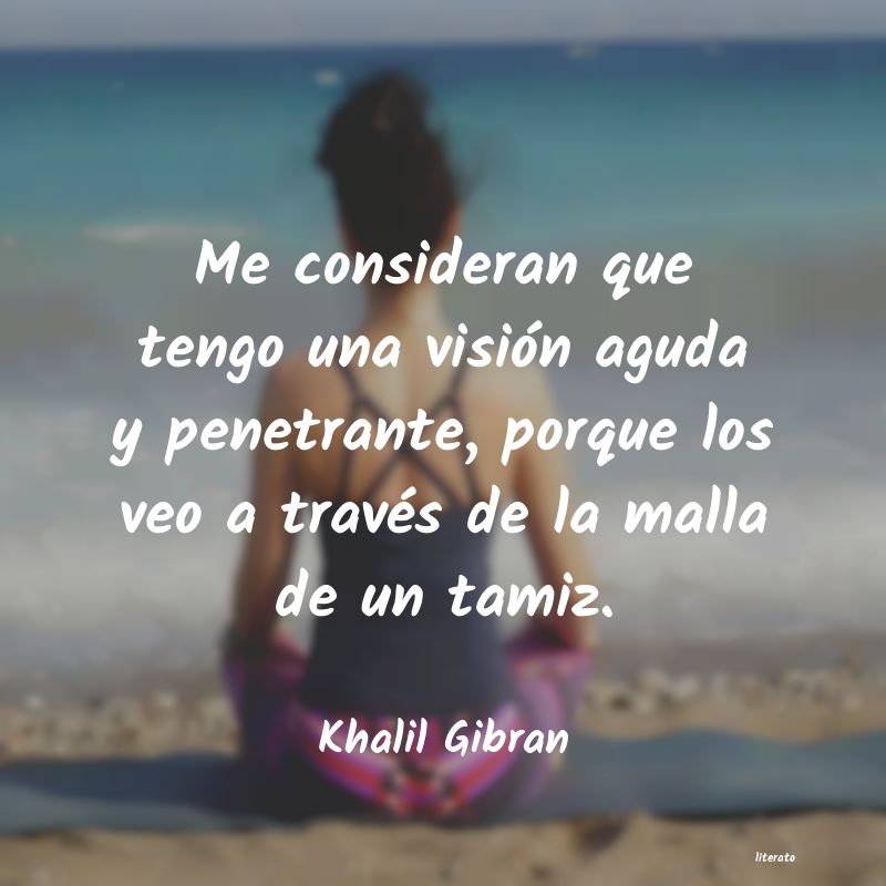 Frases de Khalil Gibran