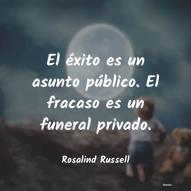 frases de Rosalind Russell