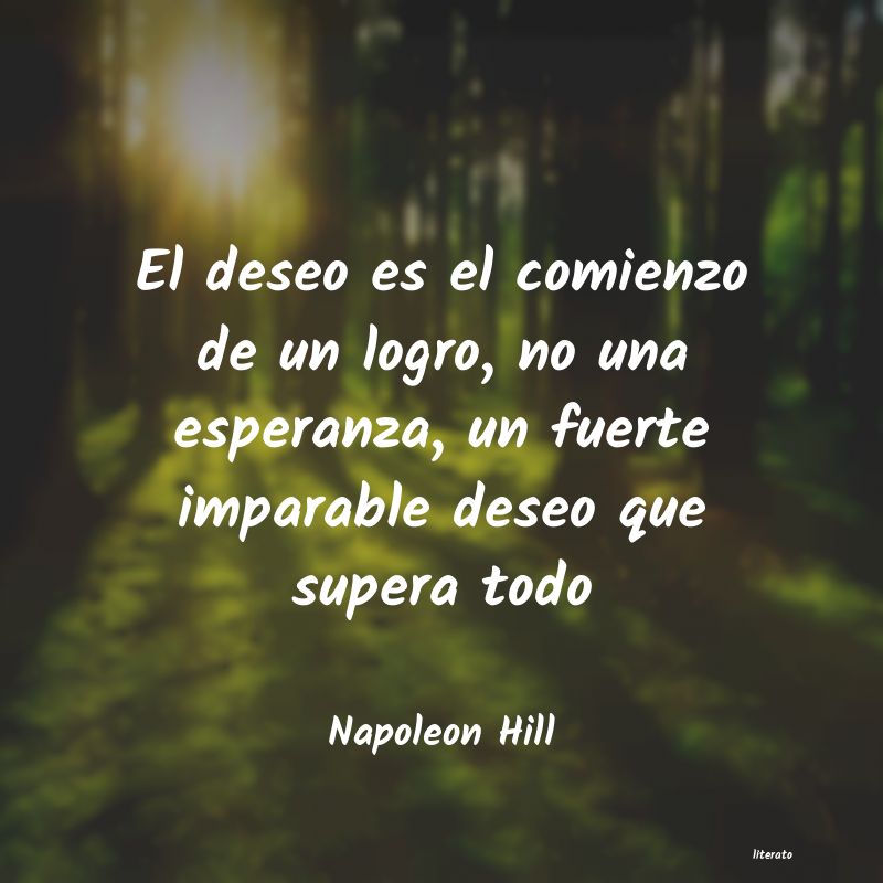 frases de Napoleon Hill