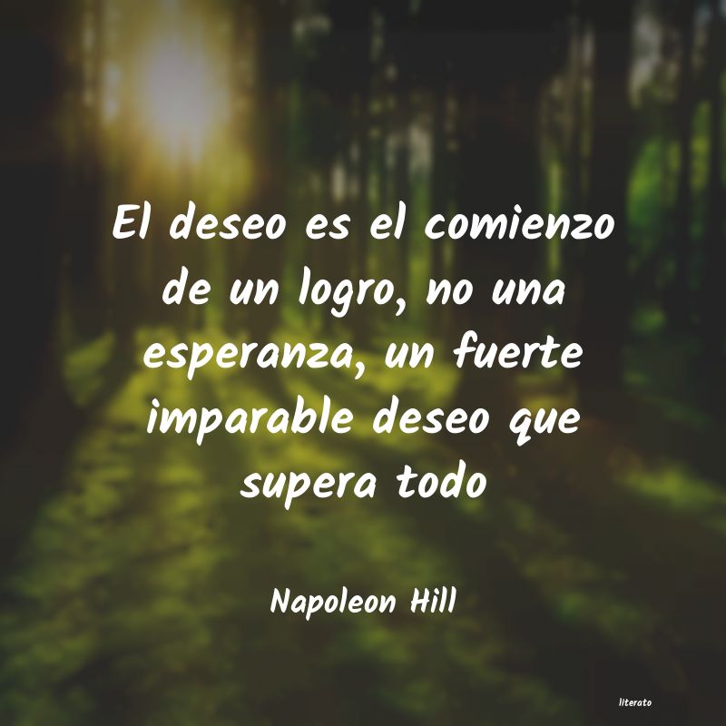 Frases de Napoleon Hill