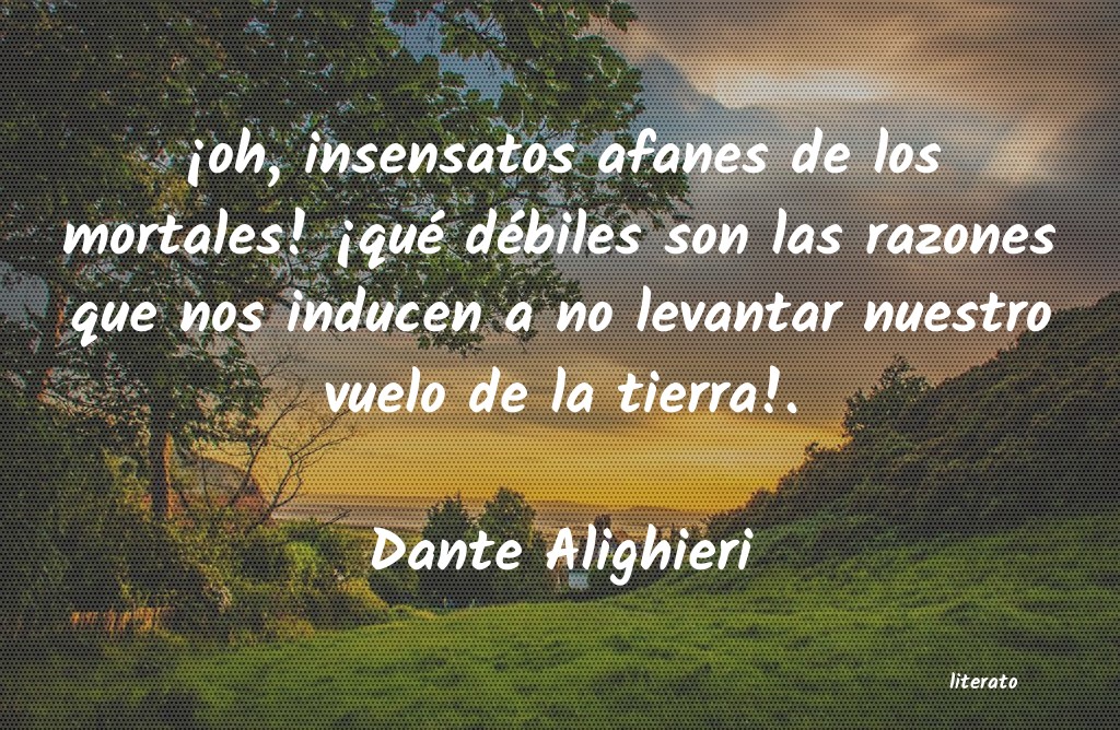 Frases de Dante Alighieri