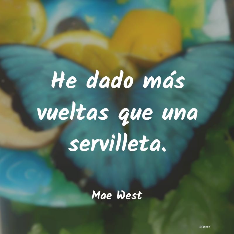 Frases de Mae West