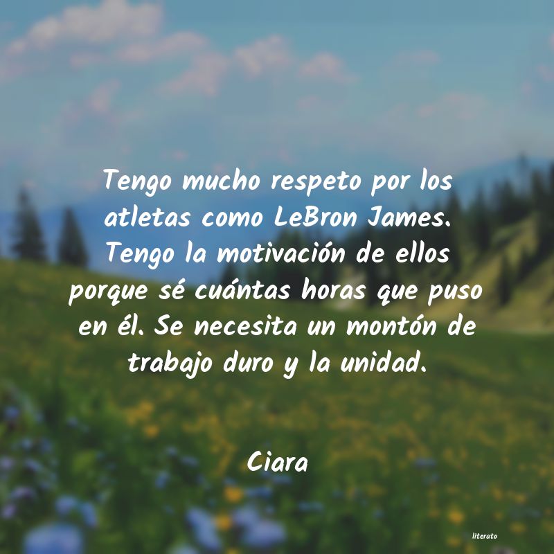 Frases de Ciara