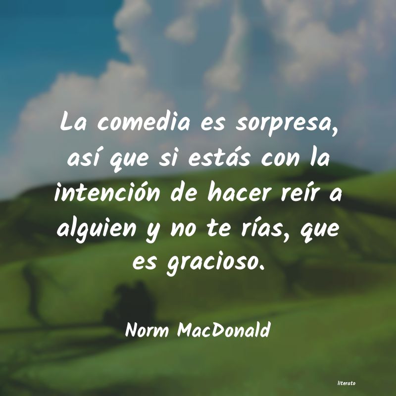 Frases de Norm MacDonald