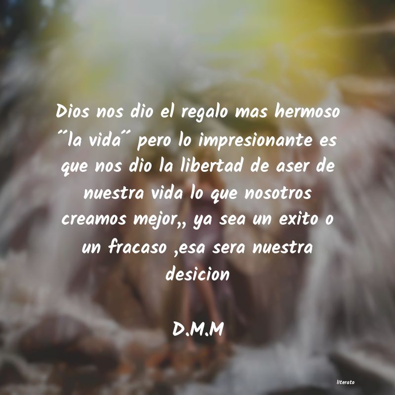 frases de D.M.M