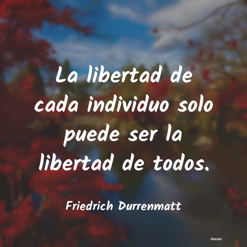 Frases de Friedrich Durrenmatt
