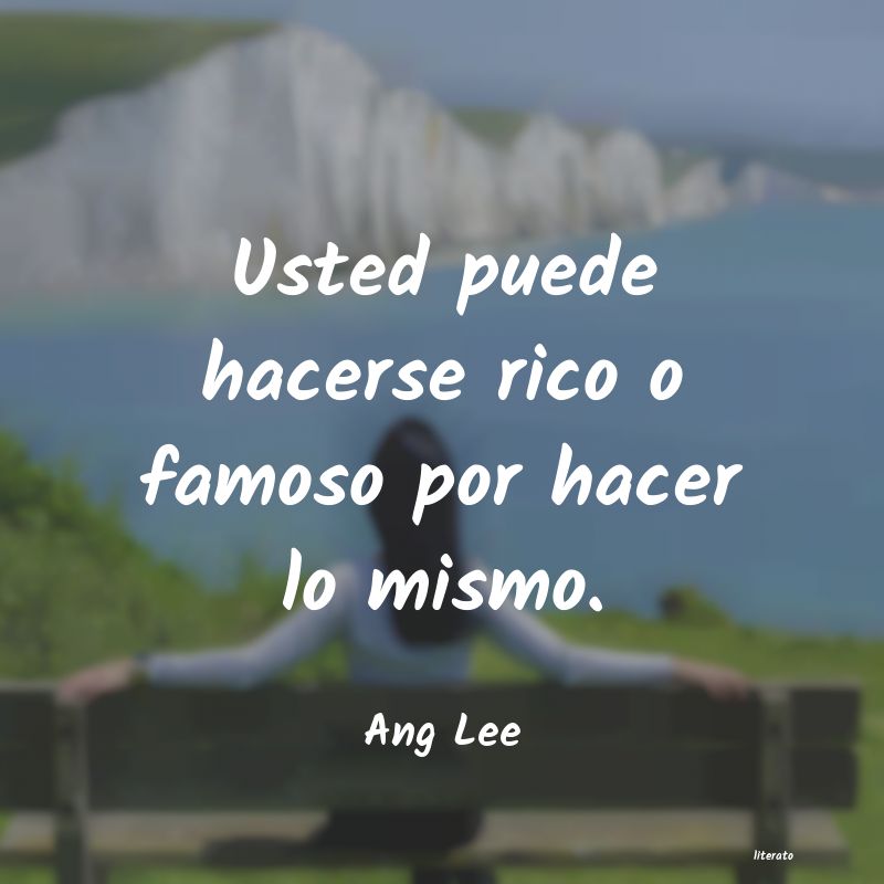 Frases de Ang Lee