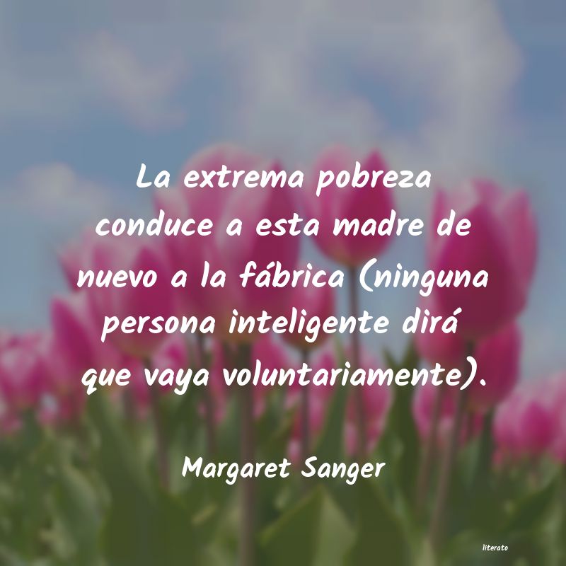 Frases de Margaret Sanger