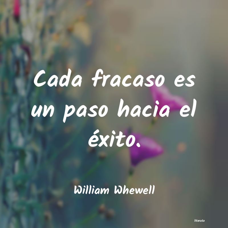 frases de William Whewell