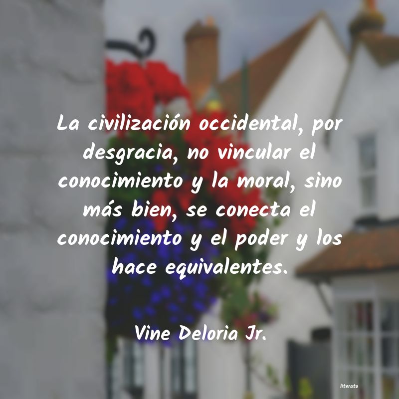 Frases de Vine Deloria Jr.