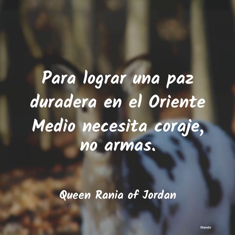 Frases de Queen Rania of Jordan