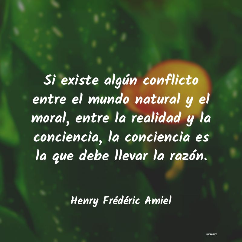 Frases de Henry Frédéric Amiel