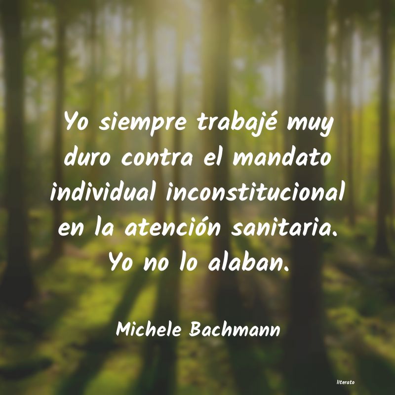 frases de Michele Bachmann