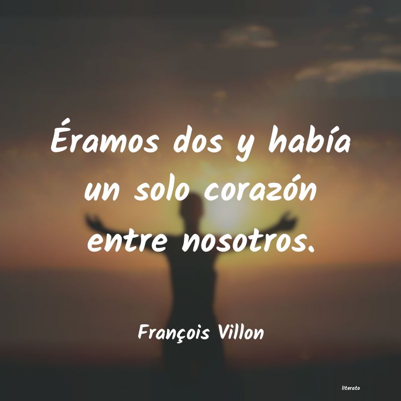 Frases de François Villon