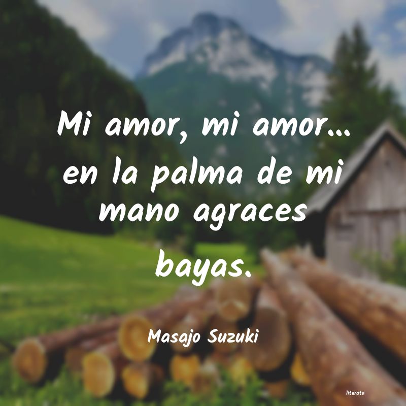 frases de Masajo Suzuki
