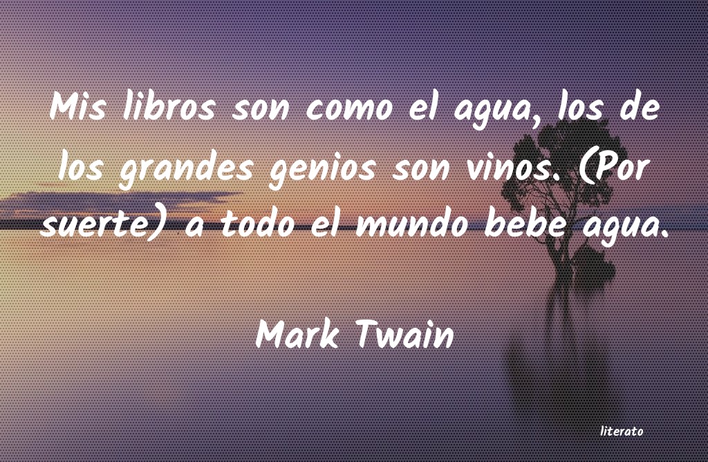 frases de Mark Twain
