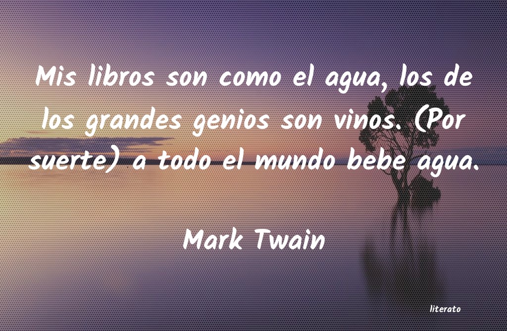 Frases de Mark Twain