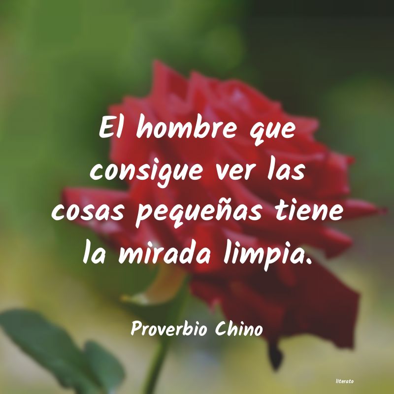 Frases de Proverbio Chino