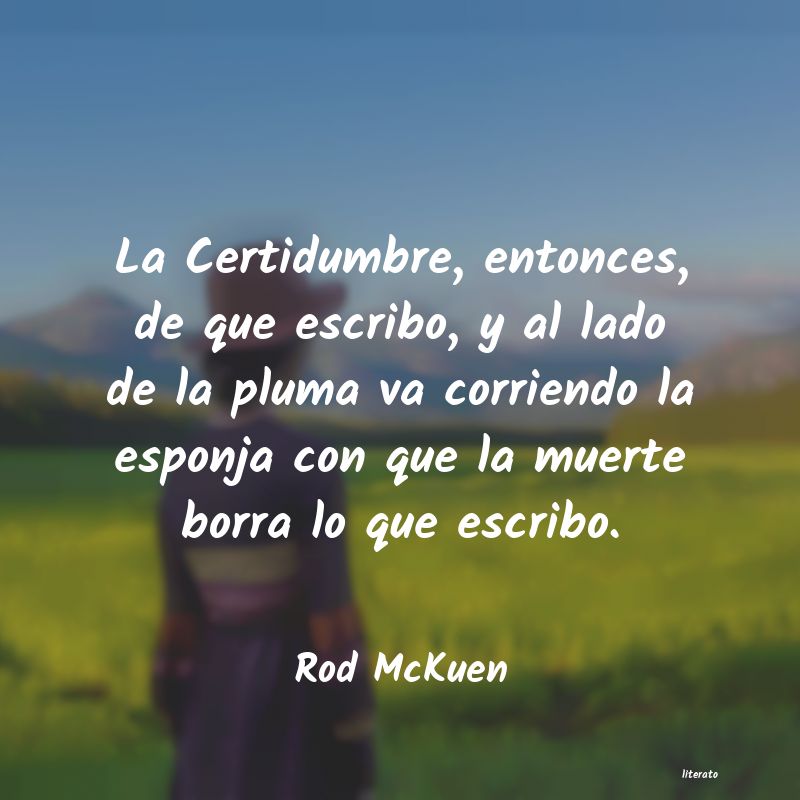 frases de Rod McKuen