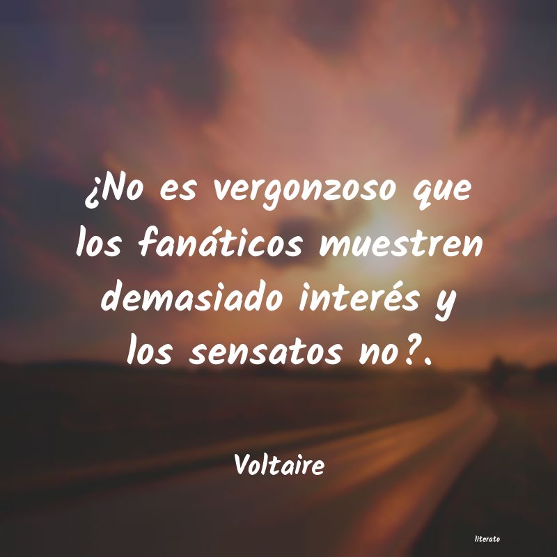 frases de Voltaire