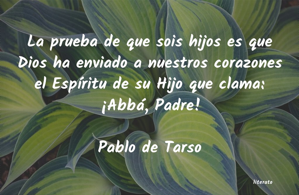 Frases de Pablo de Tarso