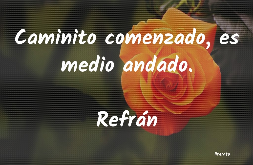 Frases de Refrán