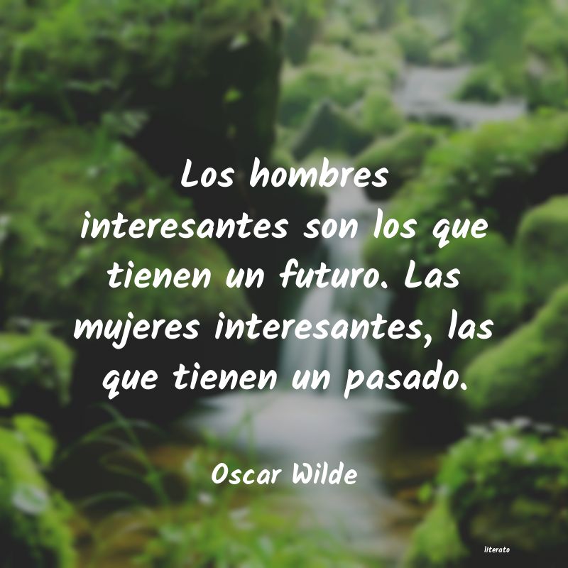 frases de Oscar Wilde