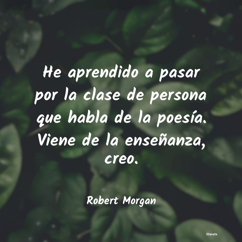 frases de Robert Morgan