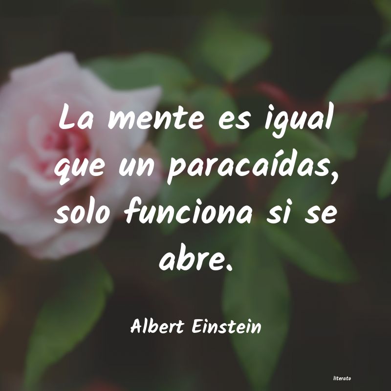 frases de Albert Einstein
