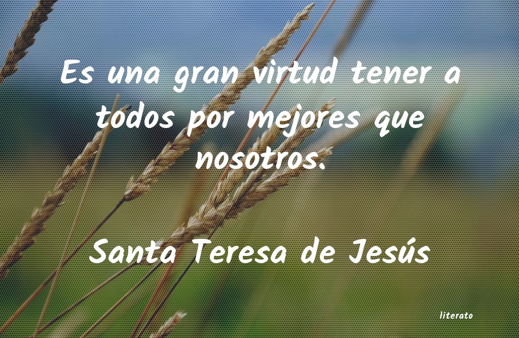 frases de Santa Teresa de Jesús
